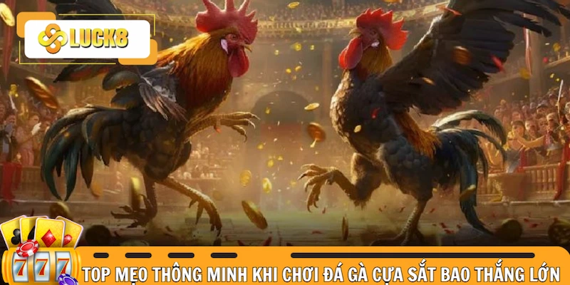 Bật mí top mẹo thông minh khi chơi đá gà cựa sắt bao thắng lớn